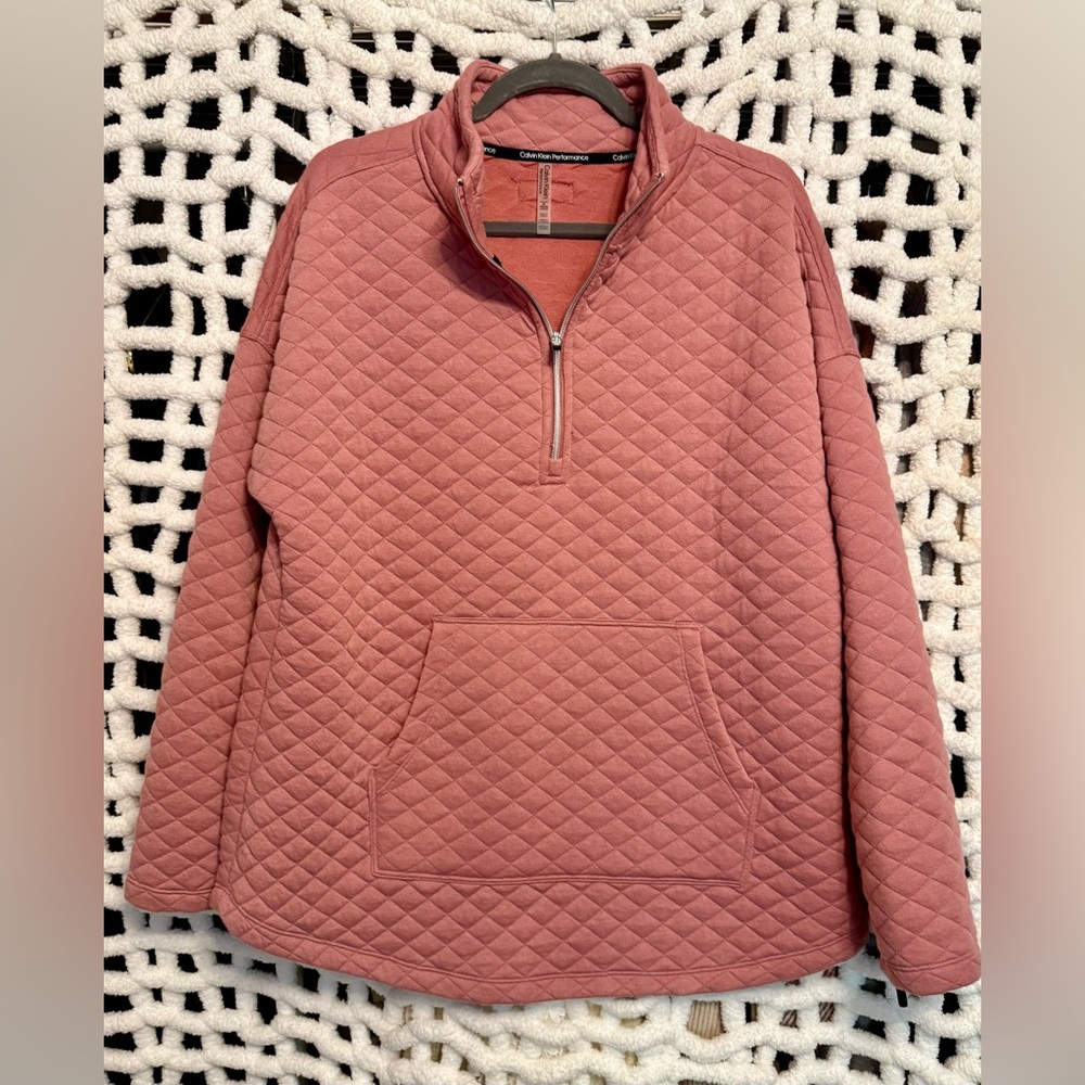 Calvin Klein Quarter Zip,  XL